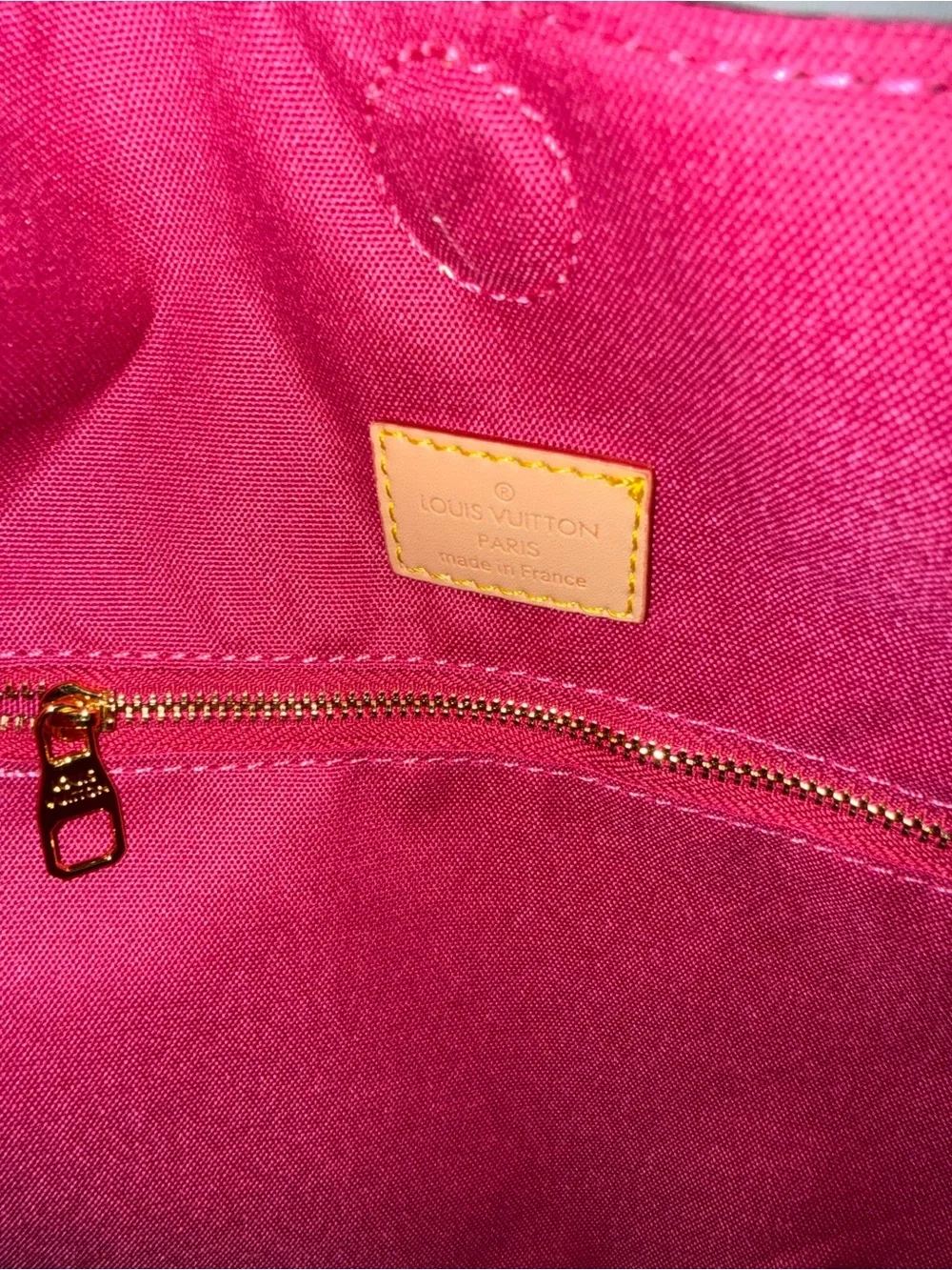 Monogram Canvas Shoulder Bag - Brown/Tan